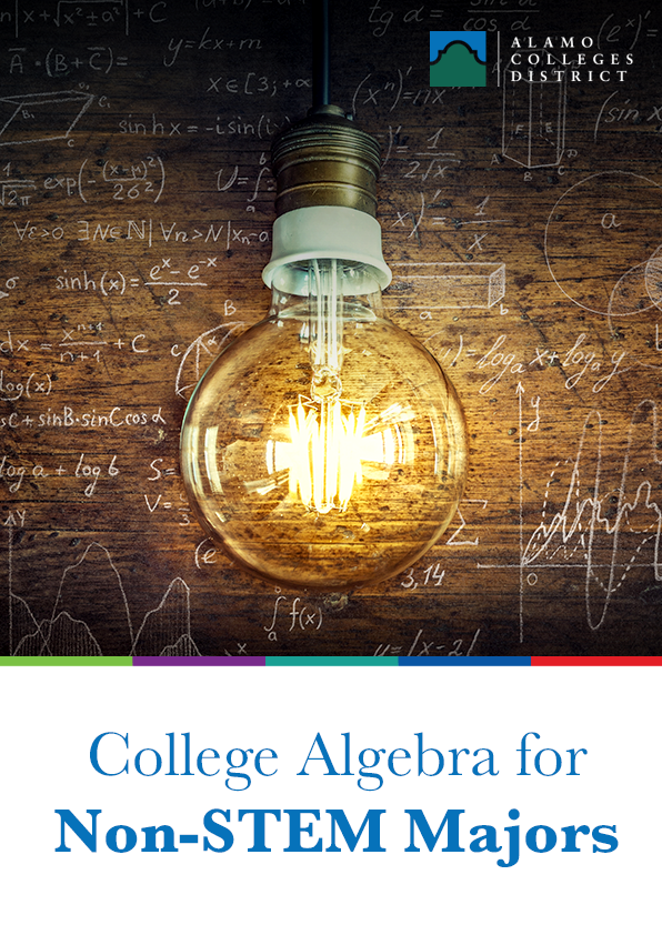 Cover image for College Algebra for Non-STEM Majors