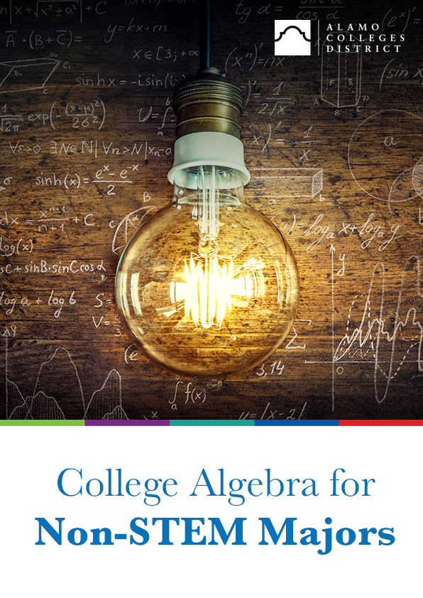 Cover image for College Algebra for Non-STEM Majors